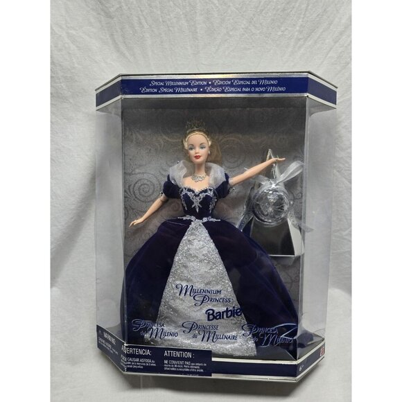 Barbie Other - Barbie 24154 2000 Holiday Millennium Princess- BOX FLAWED
